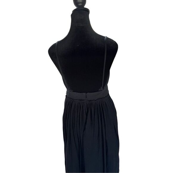 Ulla Johnson Freya Cotton Spaghetti Strap Sundress Dress Black Noir Women’s 8 - Picture 11 of 15